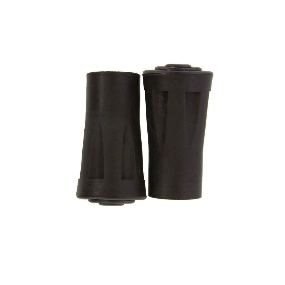 4 Reinforced Rubber Tip End Cap Hammers Trekking Pole Hiking Walking Stick Cane