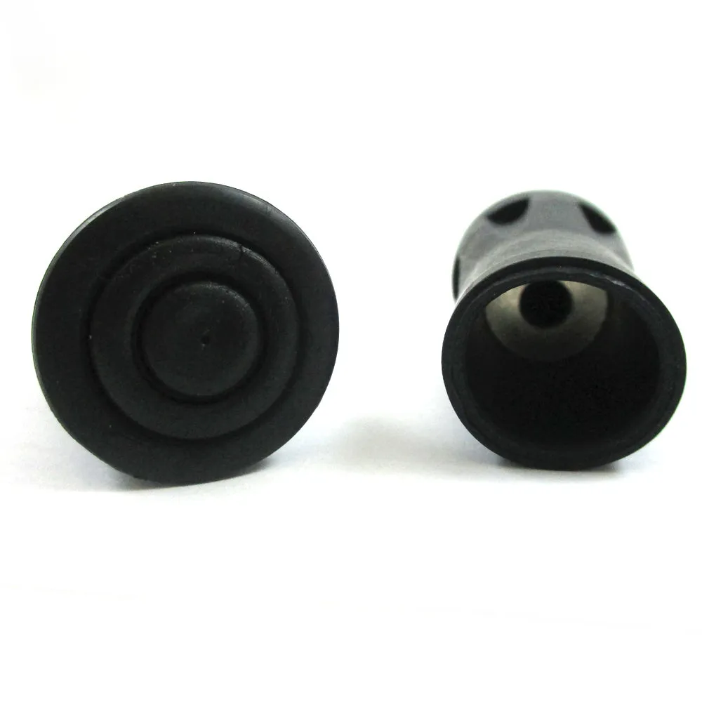 4 Reinforced Rubber Tip End Cap Hammers Trekking Pole Hiking Walking Stick Cane