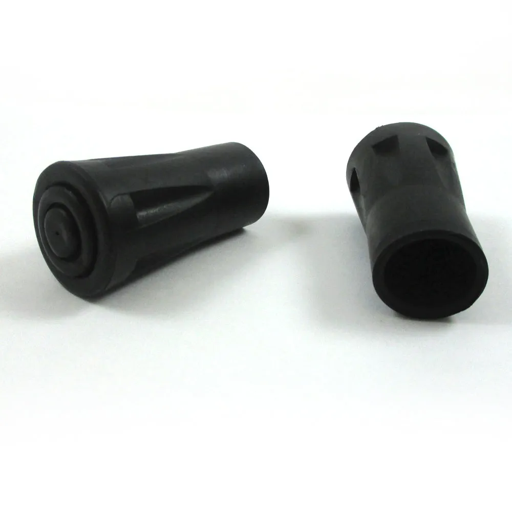 4 Reinforced Rubber Tip End Cap Hammers Trekking Pole Hiking Walking Stick Cane