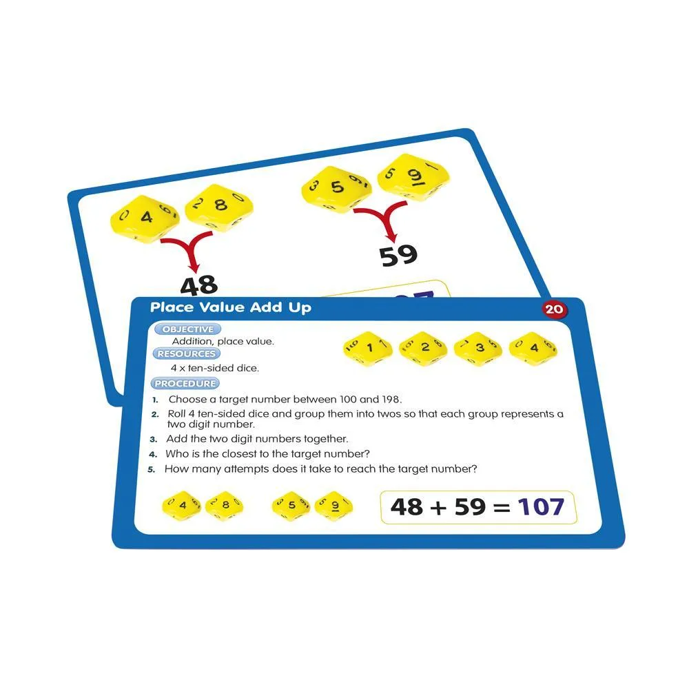 50 Dice Activities