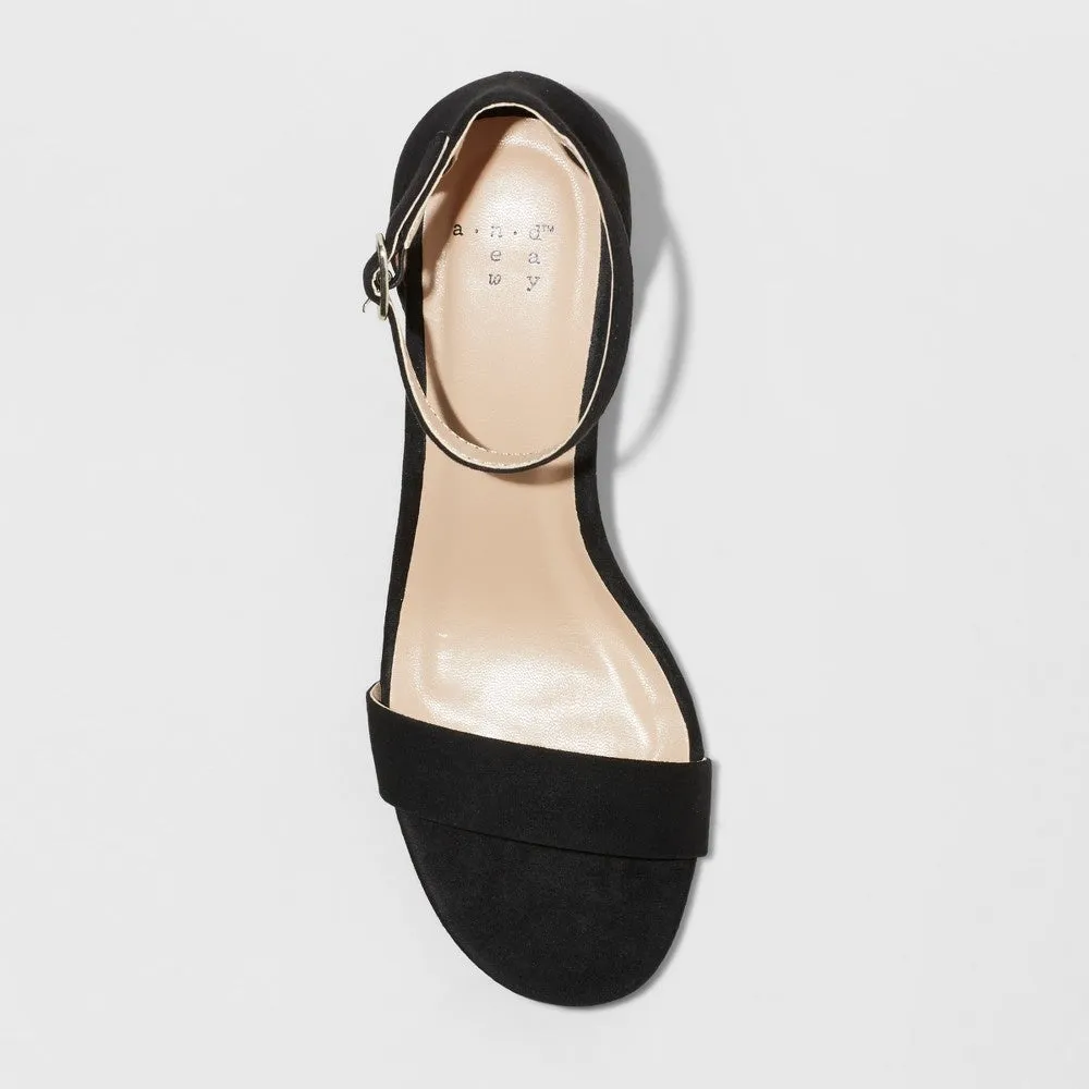 A New Day Michaela Black AD164 Women's Heels