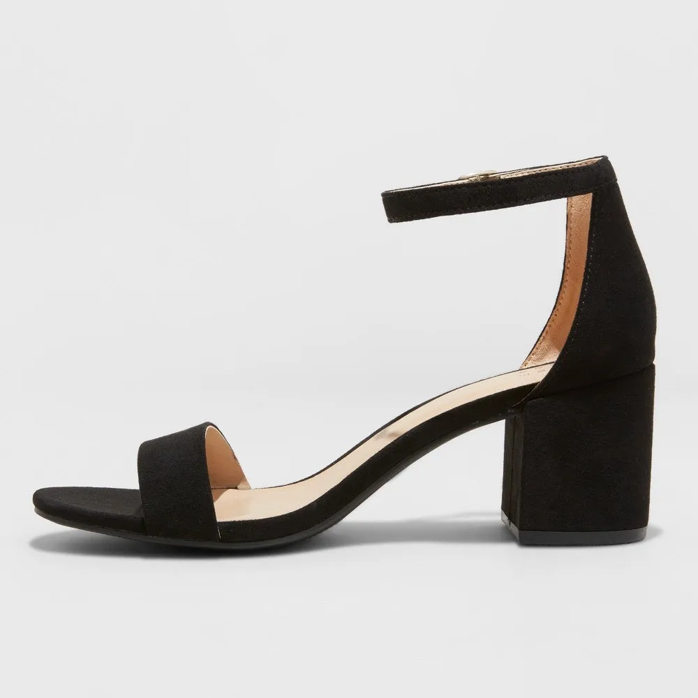 A New Day Michaela Black AD164 Women's Heels