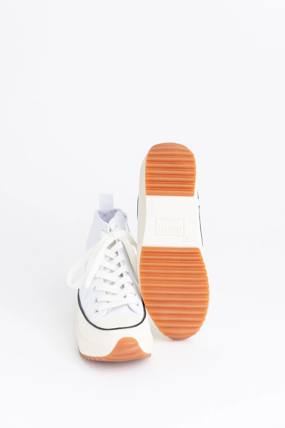Aubrey High Top Sneaker White