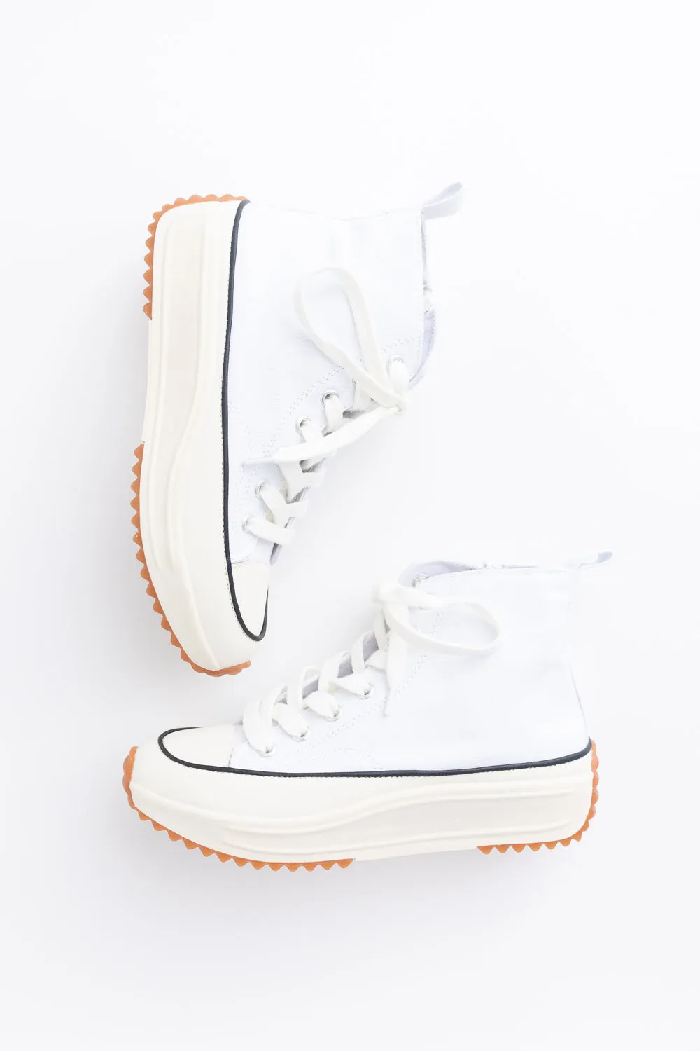 Aubrey High Top Sneaker White