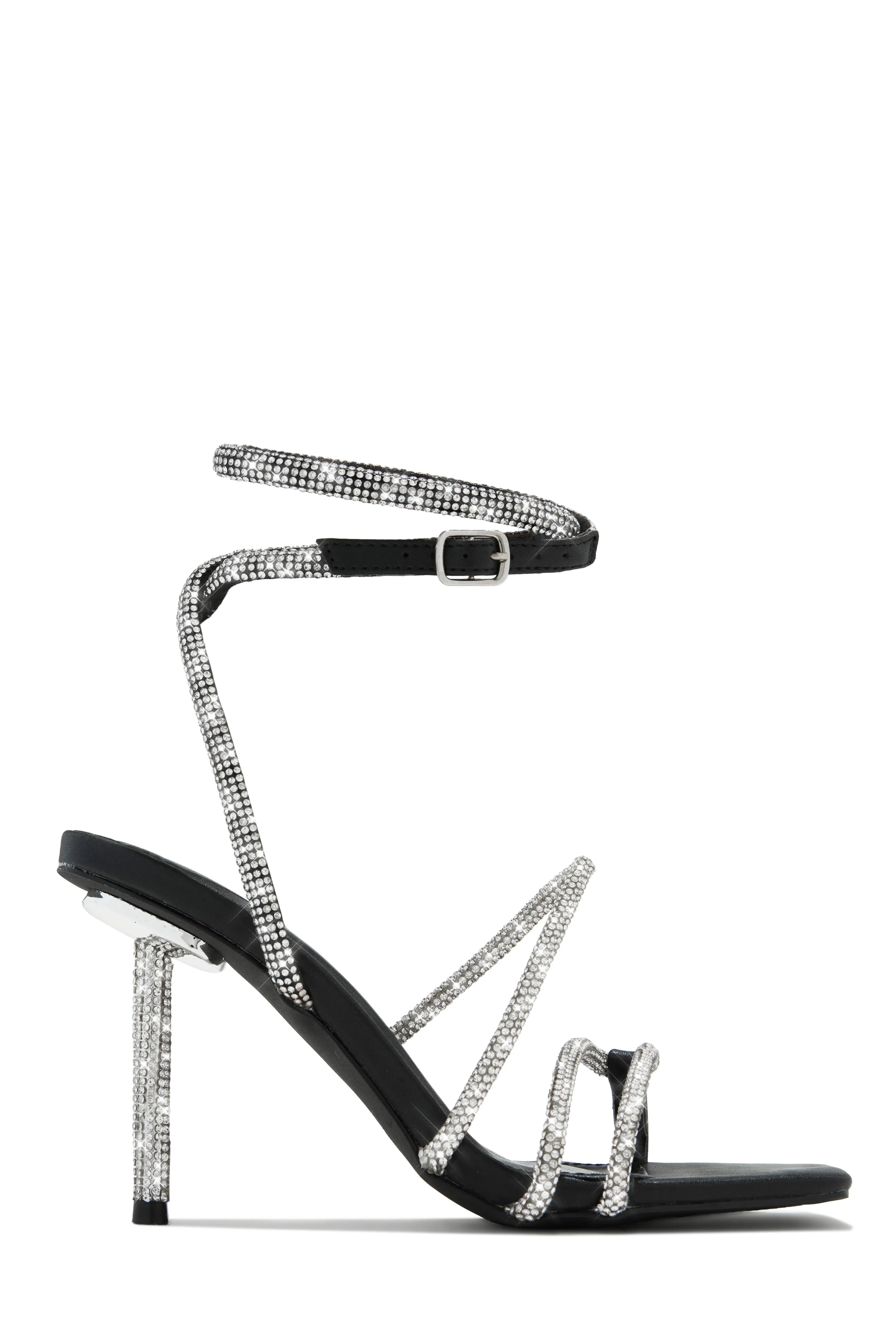 Ayiana Embellished Heels - Gold