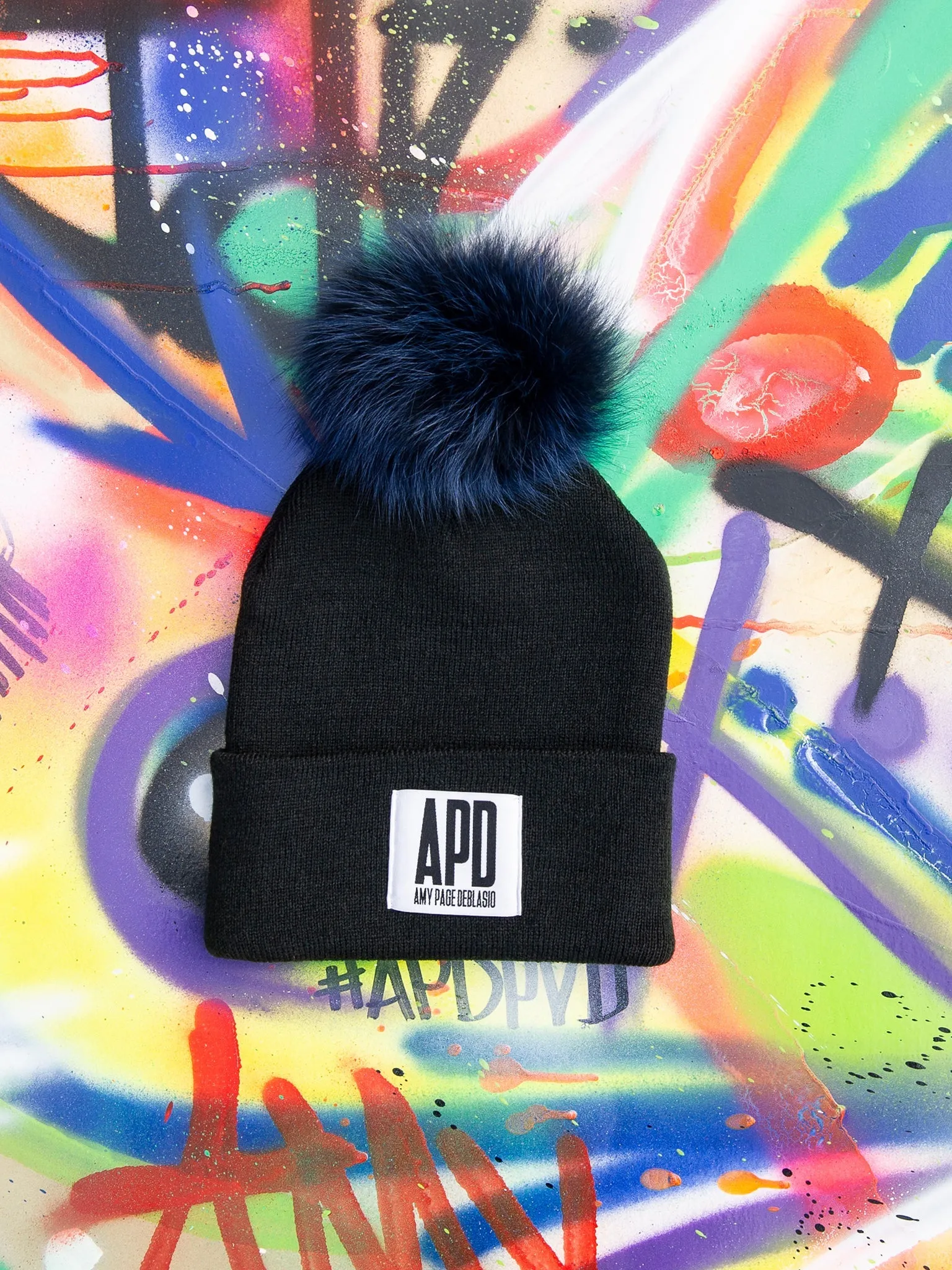 Beanie with Fur Pom Pom (50% OFF)