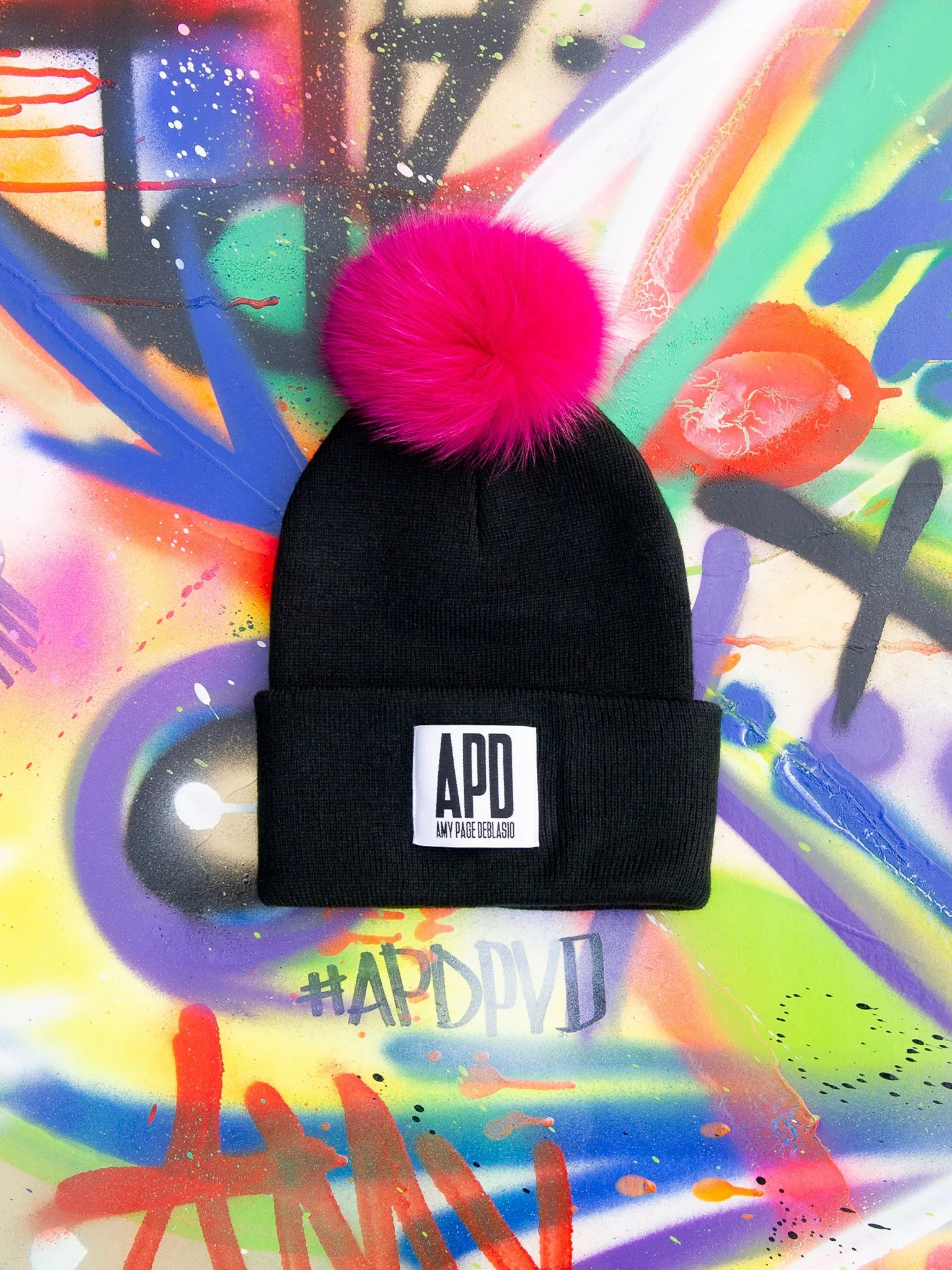 Beanie with Fur Pom Pom (50% OFF)
