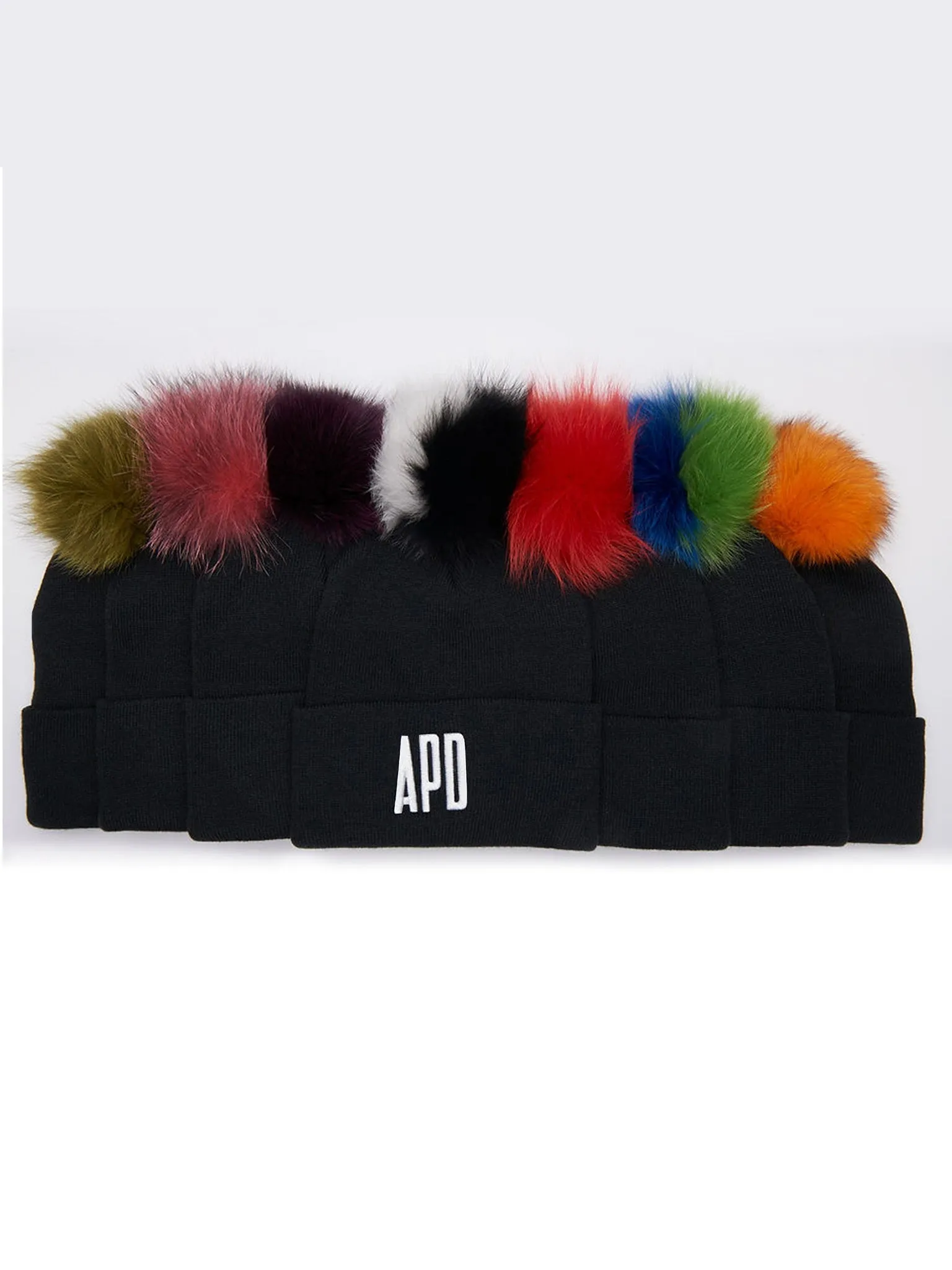 Beanie with Fur Pom Pom (50% OFF)
