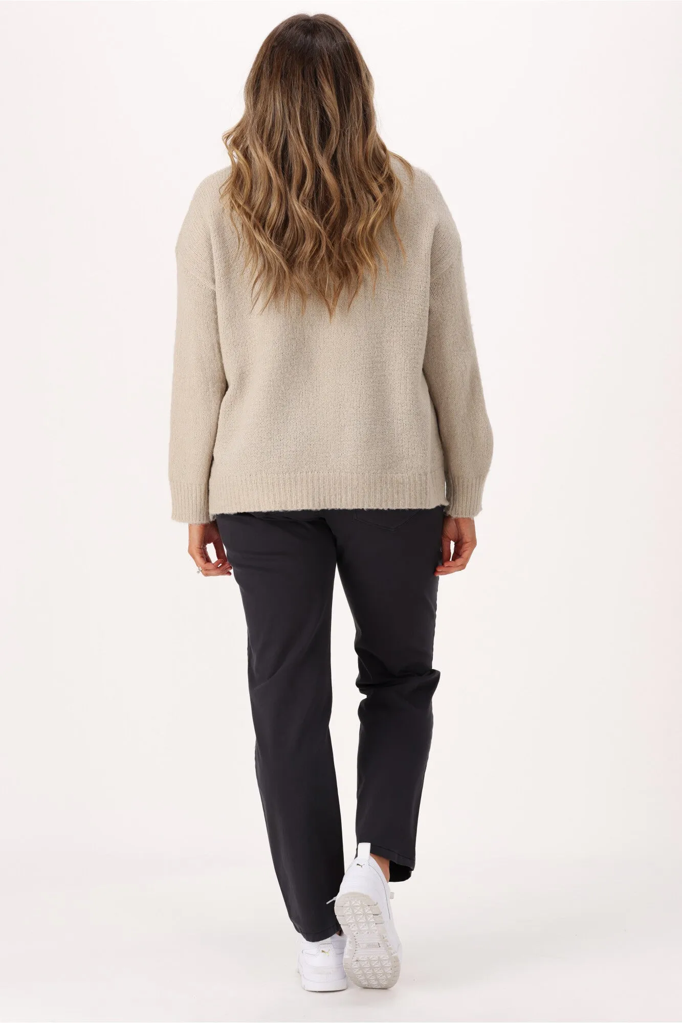 Betty Basics Wynona Curve Jean Vintage Graphite