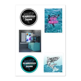 Blue Ocean Sticker sheet