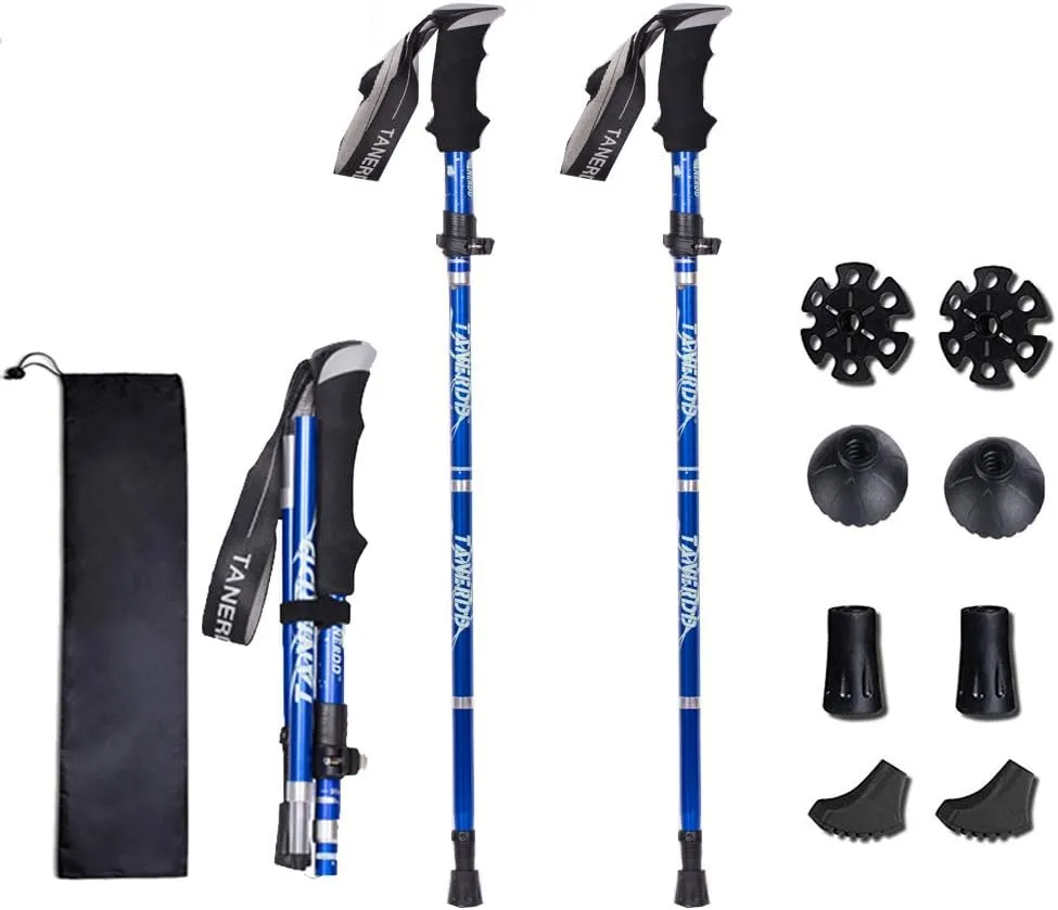 Bton de Marche Pliable Trekking - Fitnessterapy
