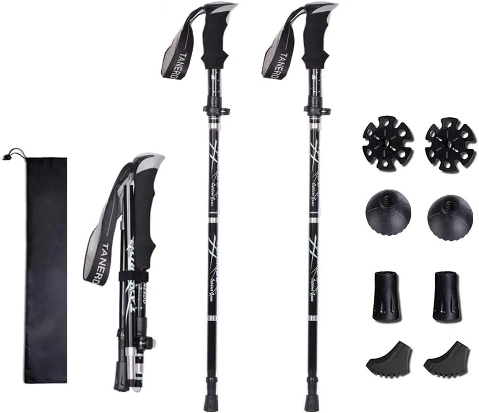 Bton de Marche Pliable Trekking - Fitnessterapy