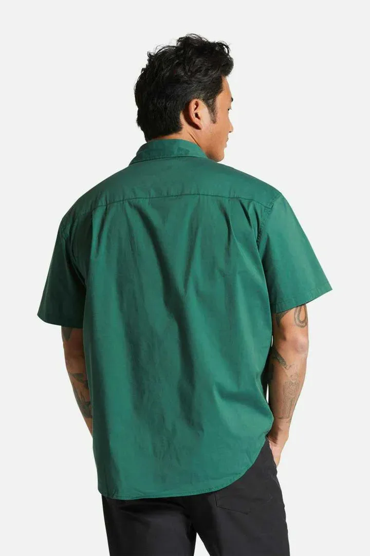 BUILDERS MECHANIC SS SHIRT TREKKING GREEN