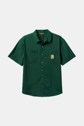 BUILDERS MECHANIC SS SHIRT TREKKING GREEN