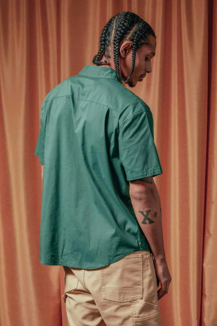 BUILDERS MECHANIC SS SHIRT TREKKING GREEN