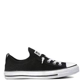 Chuck Taylor Women's All Star Shoreline Knit Slip in Black/White