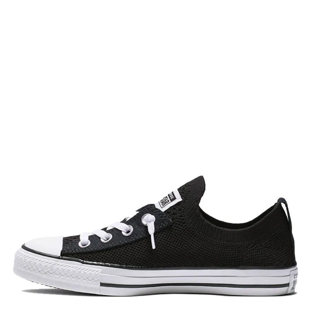 Chuck Taylor Women's All Star Shoreline Knit Slip in Black/White