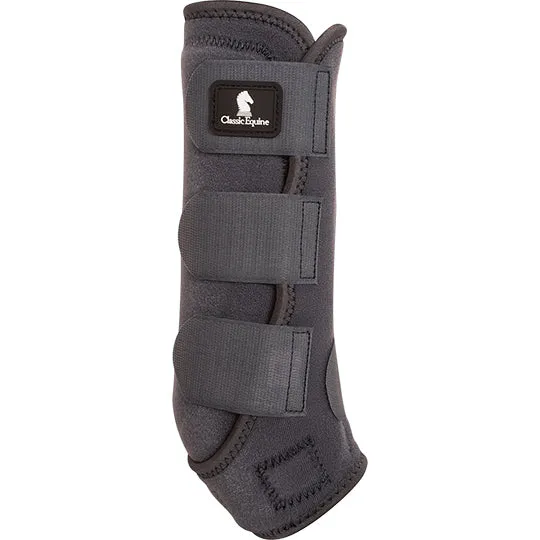 Classic Equine Classic Fit Hind Charcoal Boots