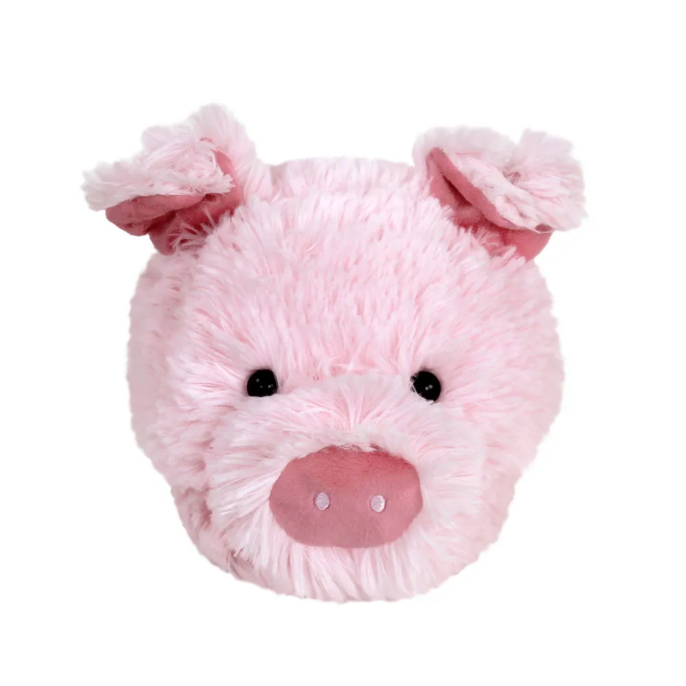 Fuzzy Pig Slippers