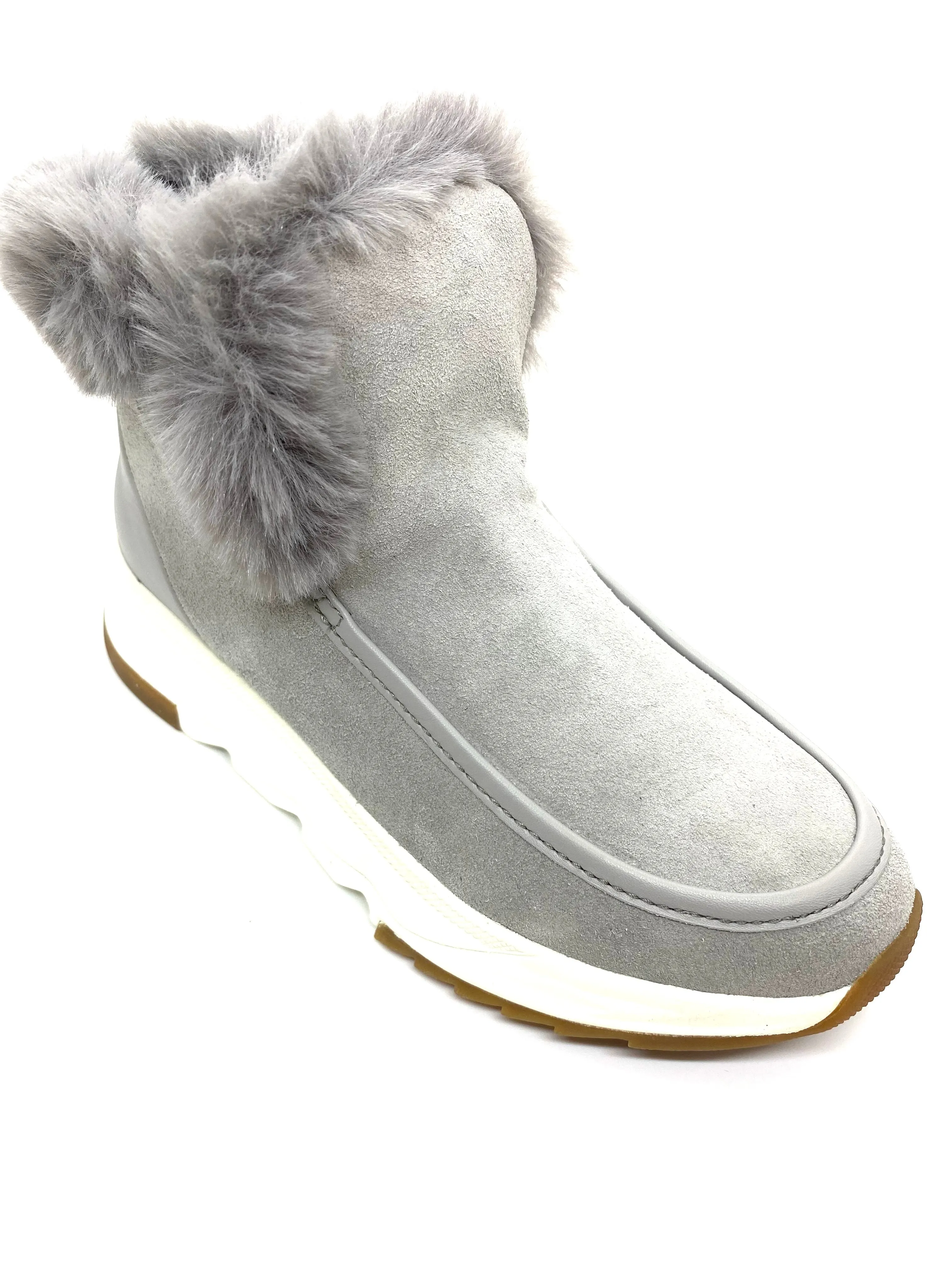 Geox Falena Amphibiox Zip Grey Boot