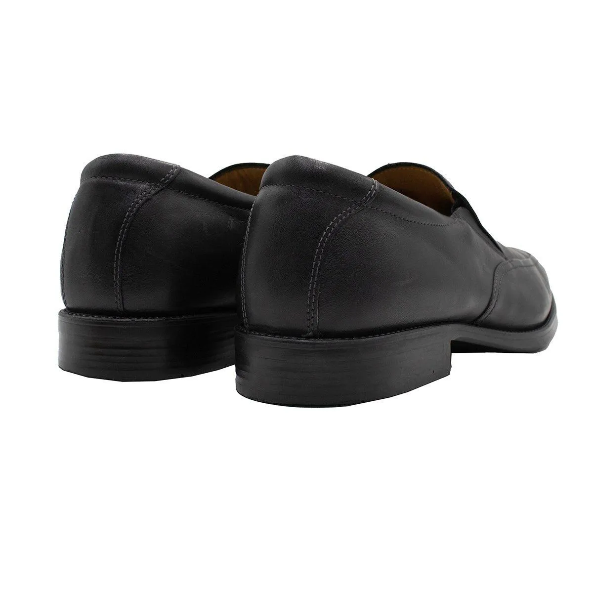 Geox Federico Formal Slip Ons Leather Black Colour For Men