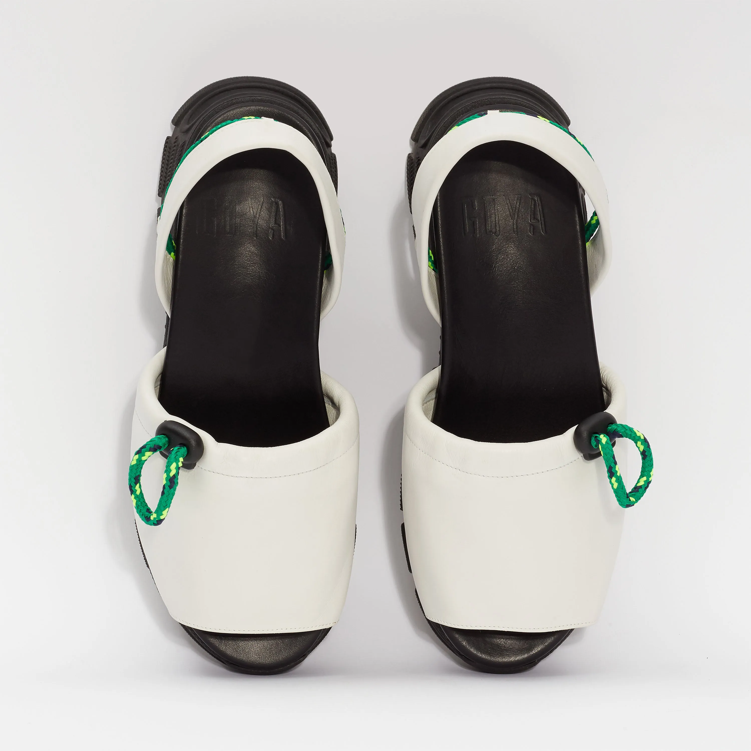 GOYA Ice White Laces Sporty Sandal