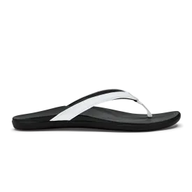Ho'opio Beach Sandals-White