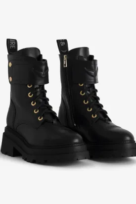 Joe Ride Calfskin Boot Noir