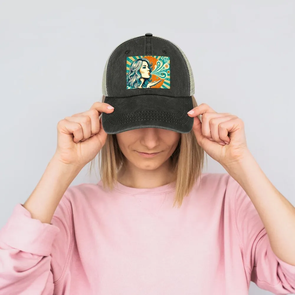 Katie C B D's Denim Trucker