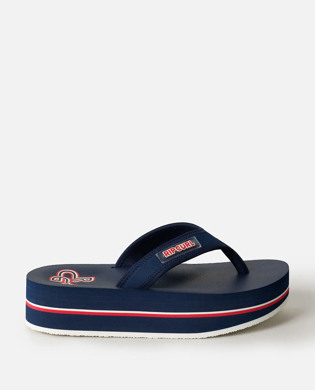 Malibu Platform Sandal - Navy