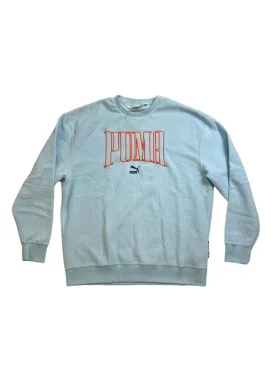 Men PUMA Classics Now & Then Crewneck Sweater