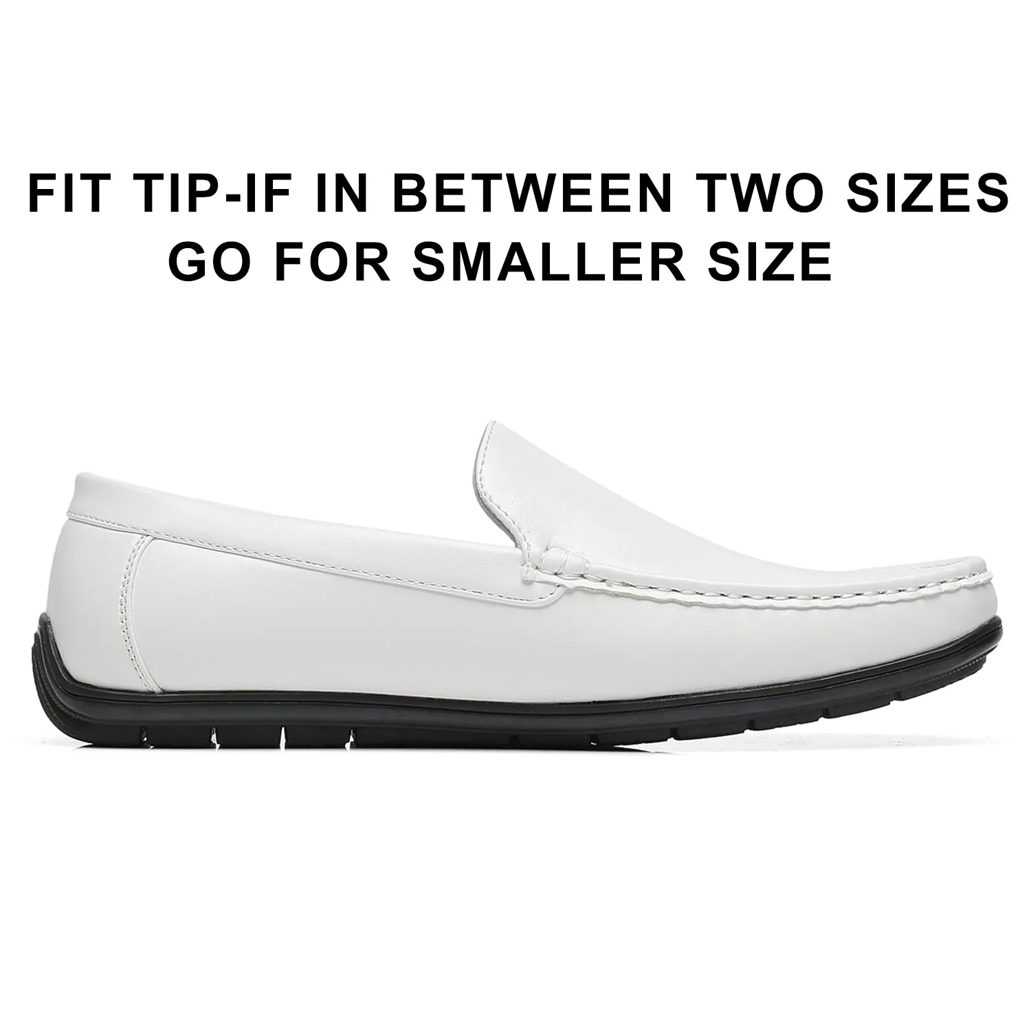 Men's Loafers Shoes Connel-1-white