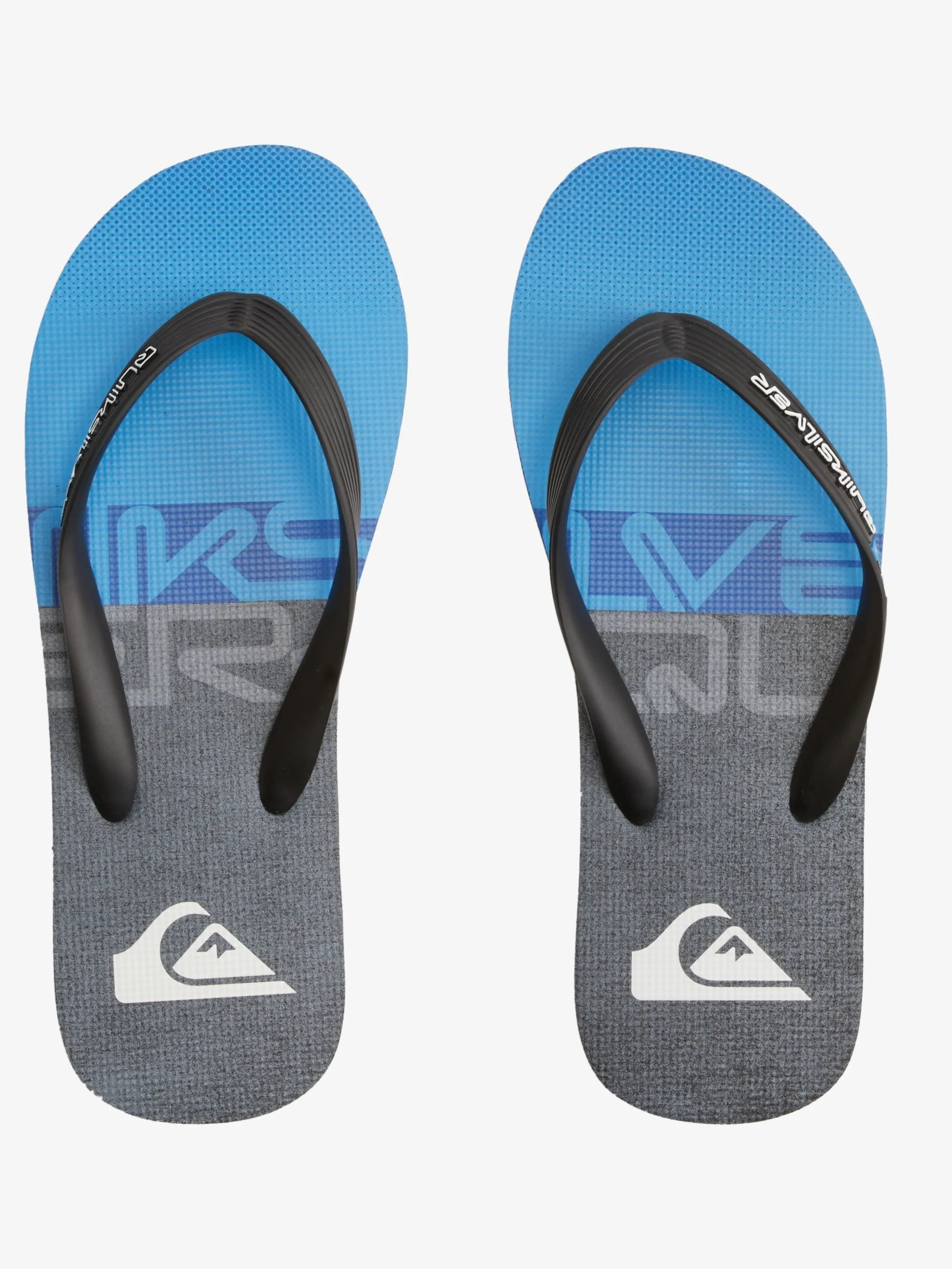 Mens Molokai Wordblock Flip Flops