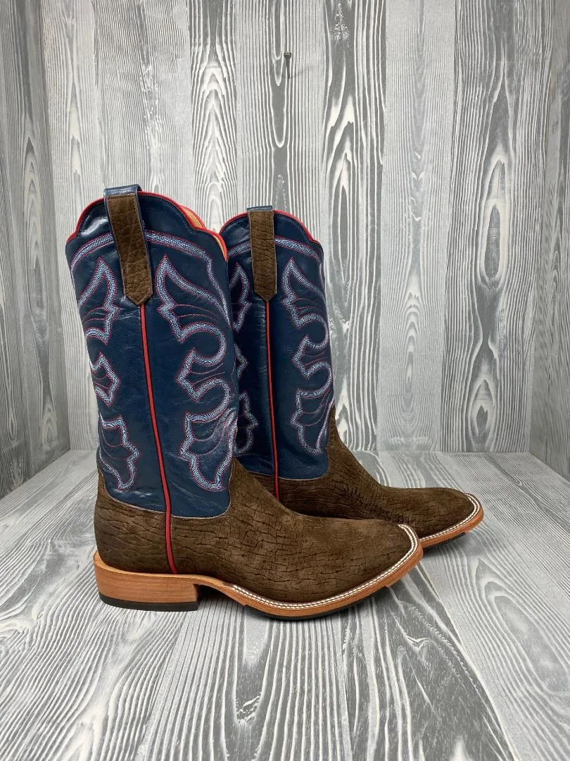 Men's Rios of Mercedes Chocolate Hippo with 13" Regal Kidskin Tops