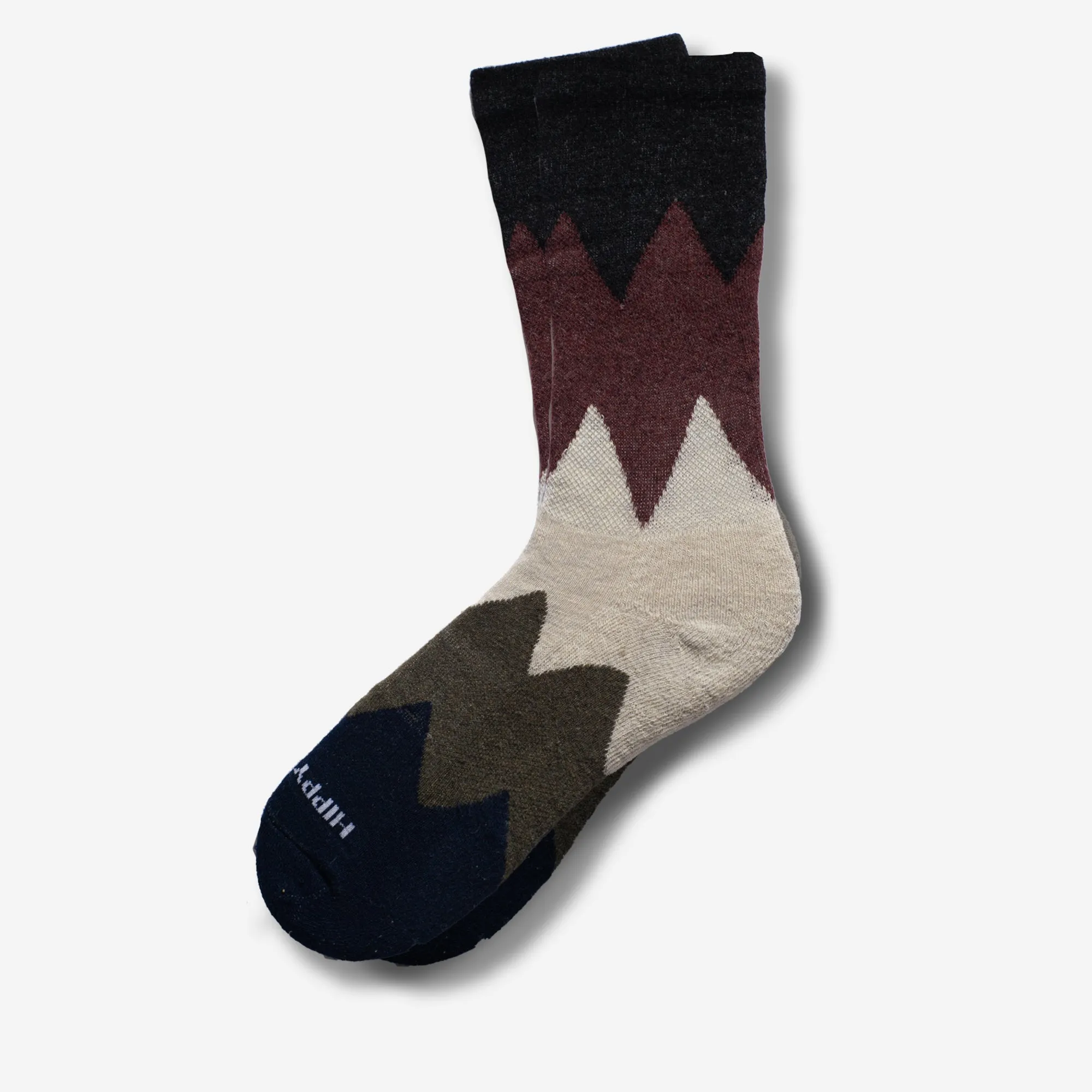 Merino Wool Chevron Crews 3-Pack
