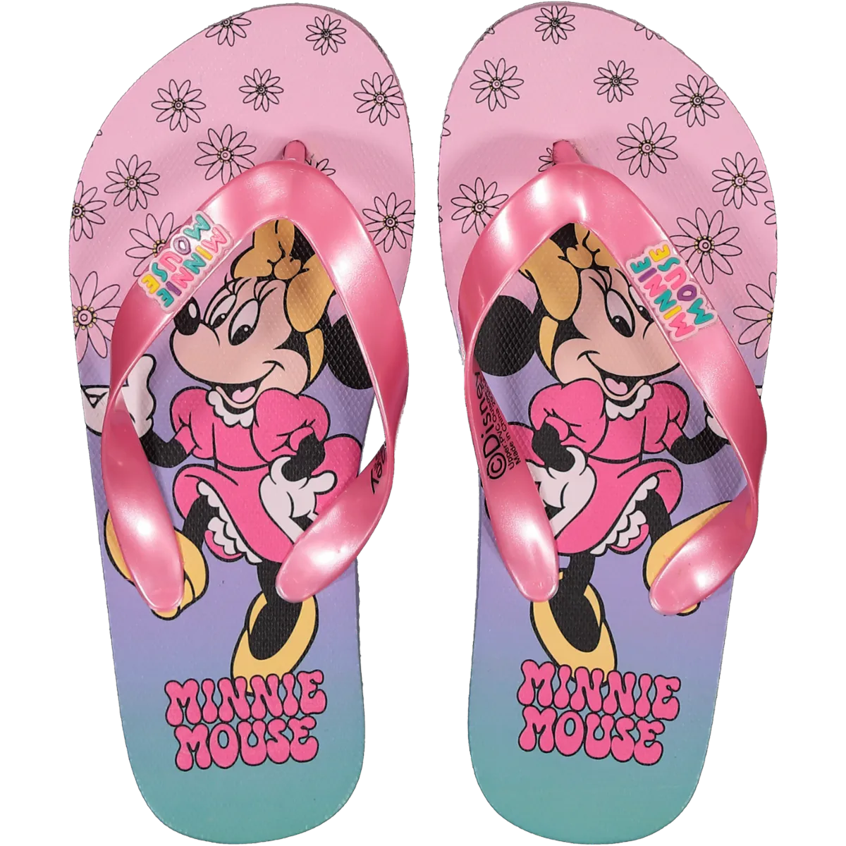 Minnie Mouse Flip Flop Sandals