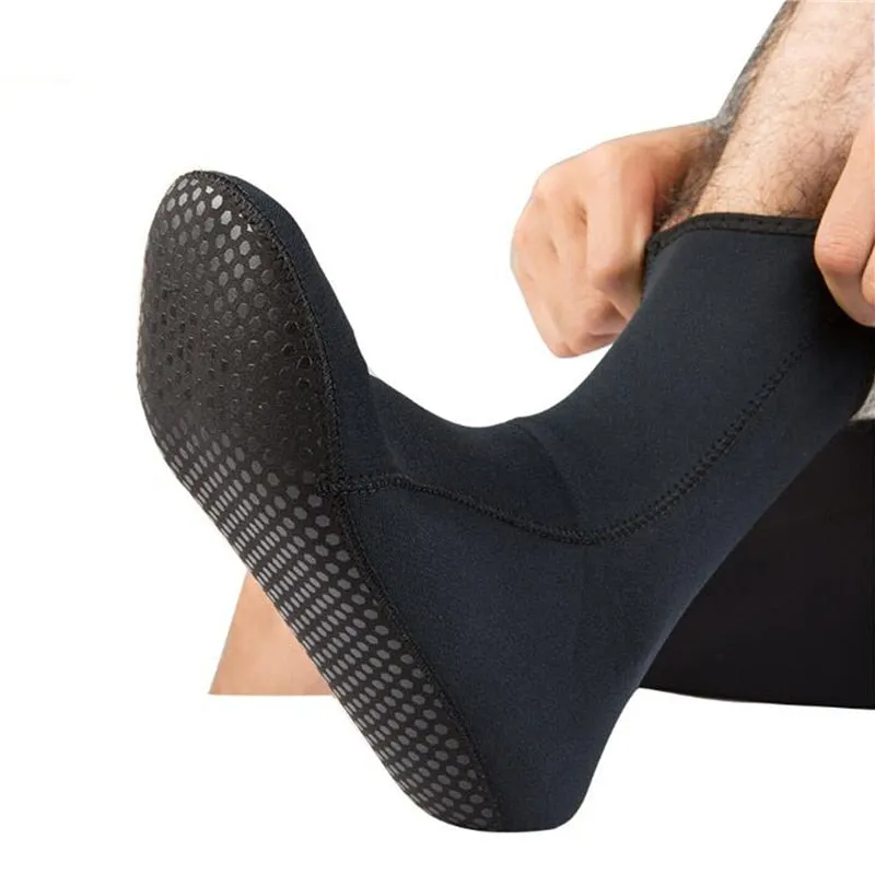 Neoprene Warm Waterproof Diving Socks Non-slip Socks Surf Swim Socks Water Sports Snorkel Boots 3MM Diving Socks For Men Women
