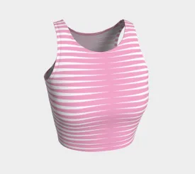 Pink Wedges Crop Top