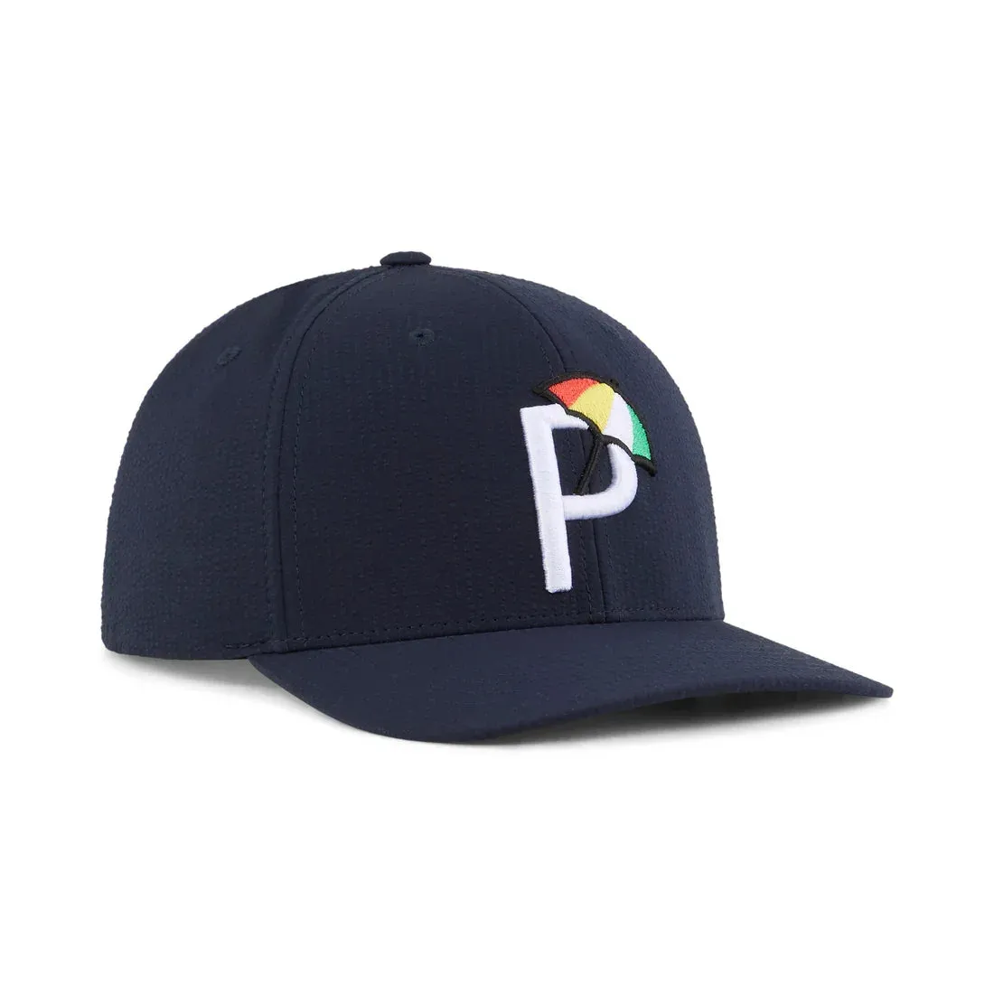Puma Mens Deep Navy Puma XAP Seersucker 6 Panel Hat
