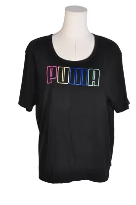 PUMA Women T-Shirts Regular fit in Black - L