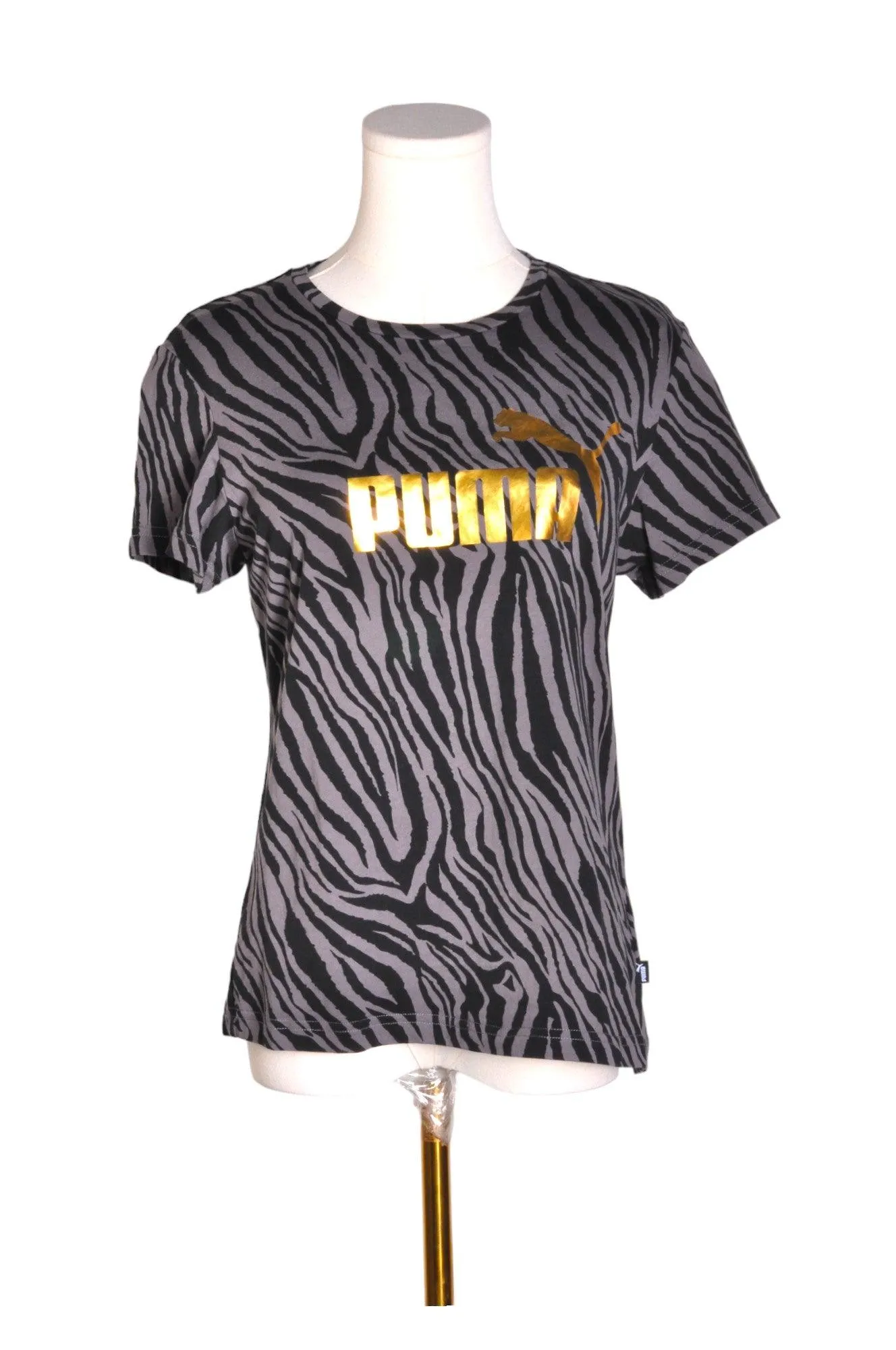 PUMA Women T-Shirts Regular fit in Gray - M