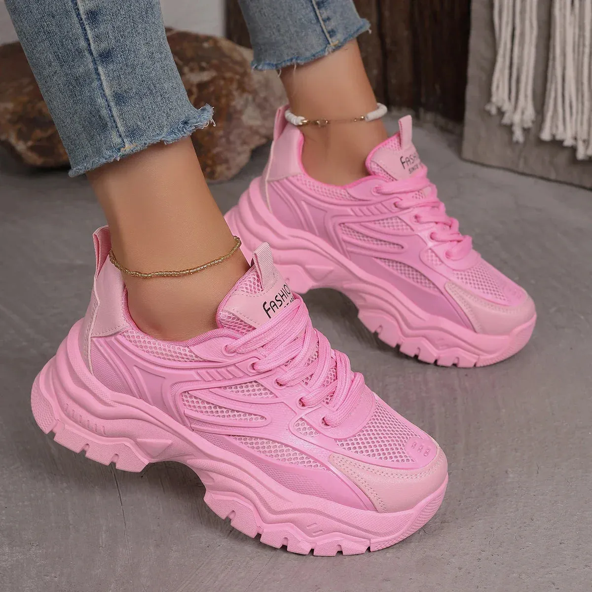Sleek Platform Sneakers