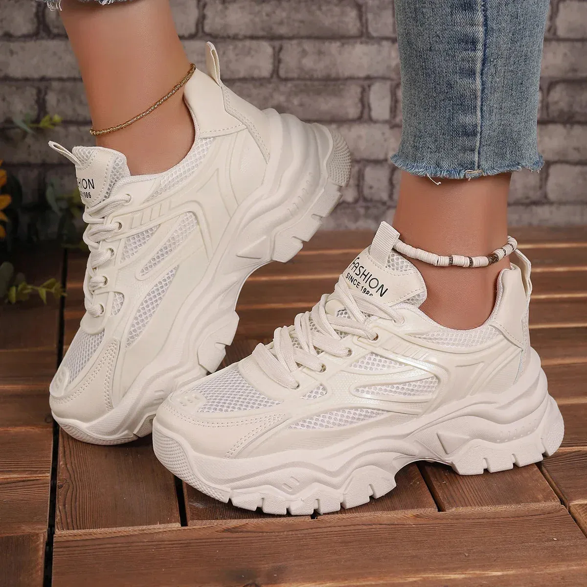 Sleek Platform Sneakers