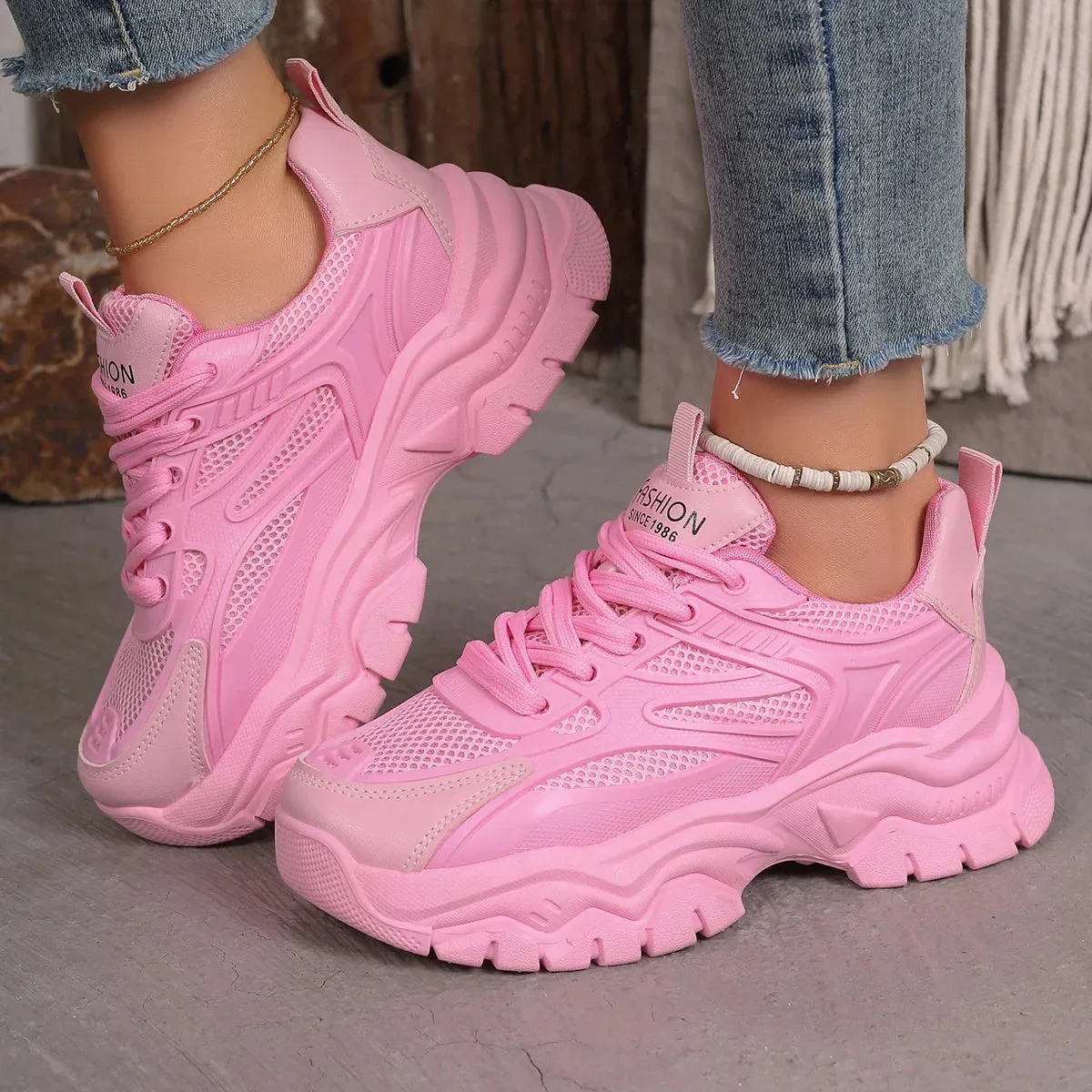 Sleek Platform Sneakers