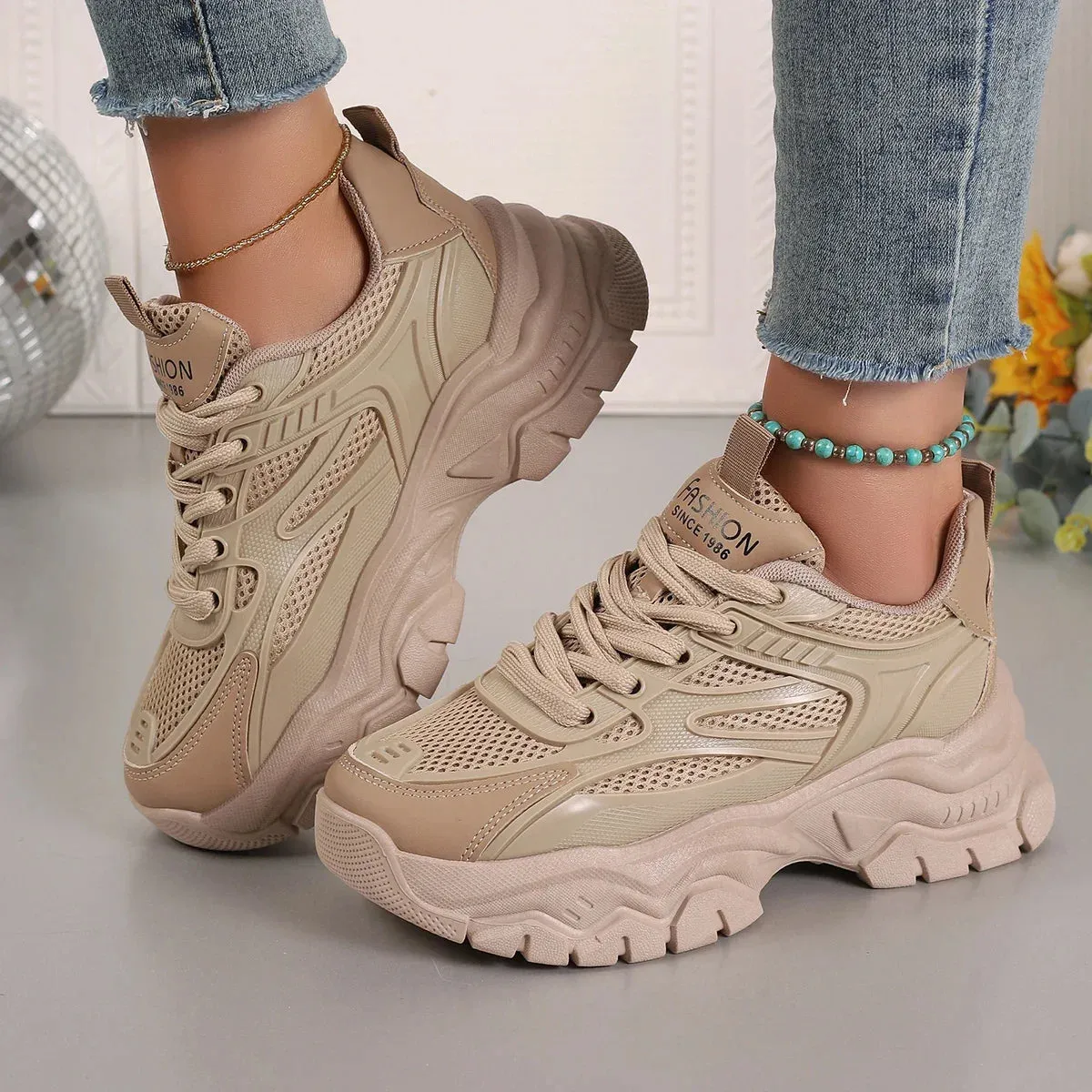 Sleek Platform Sneakers