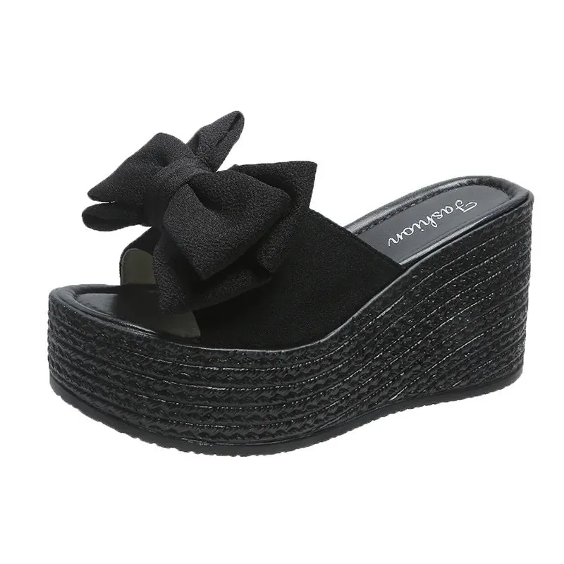 Thick Bottom Bow Wedges