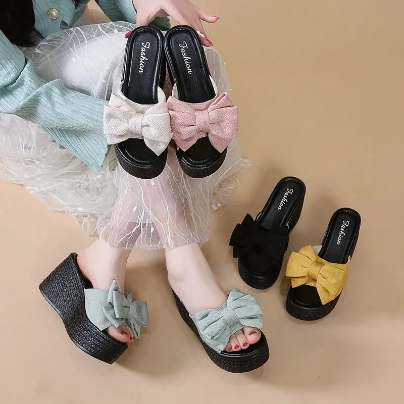 Thick Bottom Bow Wedges