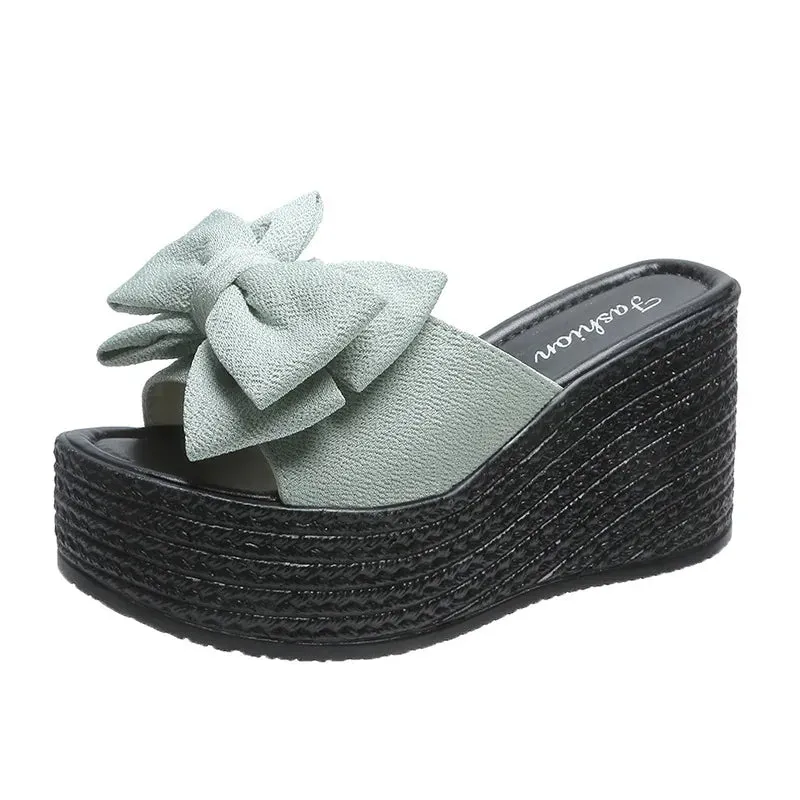 Thick Bottom Bow Wedges