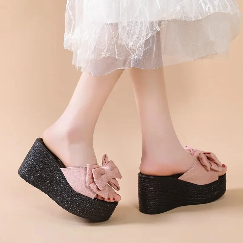 Thick Bottom Bow Wedges