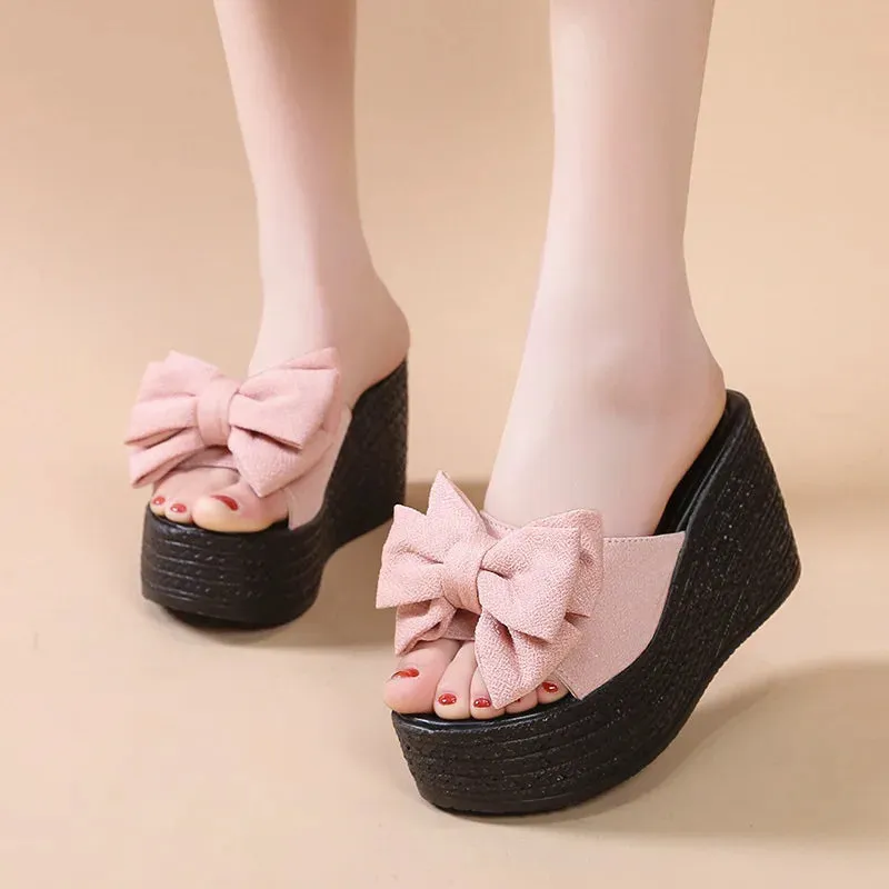 Thick Bottom Bow Wedges